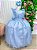 Vestido Infantil Longo Azul Bebe Formatura - Imagem 2