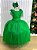 Vestido Infantil Longo Verde Bandeira Formatura - Imagem 6