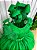Vestido Infantil Longo Verde Bandeira Formatura - Imagem 8