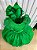 Vestido Infantil Longo Verde Bandeira Formatura - Imagem 5
