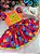 Conjunto Junino Luxo Manu Laranja Neon - Imagem 7