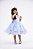 Vestido Jardim Encantado Isis Luxinho Azul Bebe - Imagem 7