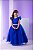 Vestido Infantil Longo Festa Luxo Azul Royal Amanda - Imagem 8
