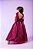 Vestido Infantil Longo Marsala Daminha - Imagem 5