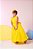 Vestido Infantil Longo Amarelo Bela - Imagem 8