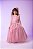 Vestido Infantil Longo Rose Daminha - Imagem 1