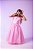 Vestido Infantil Longo Rosa Bebe Formatura - Imagem 1