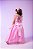 Vestido Infantil Longo Rosa Bebe Formatura - Imagem 5
