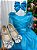 Vestido Infantil Longo Azul Tiffany Daminha - Imagem 3