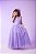 Vestido Infantil Longo Lilas Daminha - Imagem 1