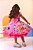 Vestido Infantil Junino Luxo Rosa Xadrez Bolofofos - Imagem 5