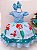 Vestido Infantil Ariel  Princesa Sereia Azul Strass Pérolas - Imagem 1