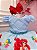 Vestido Infantil Ariel Princesa Sereia Azul Cinto Pérolas - Imagem 2