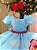 Vestido Infantil Galinha Pintadinha Azul Temático - Imagem 4