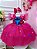 Vestido Infantil Lilo e Stitch Pink Saia Led Glitter - Imagem 4