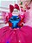 Vestido Infantil Lilo e Stitch Pink Saia Led Glitter - Imagem 2