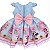 Vestido Minnie Confeiteira Infantil Luxo Festa - Imagem 2