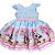 Vestido Minnie Confeiteira Infantil Luxo Festa - Imagem 1