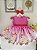 Vestido Moranguinho Baby Infantil Luxo Festa - Imagem 5
