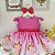 Vestido Moranguinho Baby Infantil Luxo Festa - Imagem 3