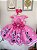 Vestido Minnie Margarida Faixa Festa Luxo - Imagem 4