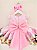 Vestido Bosque Fazendinha Rosa Festa Luxo - Imagem 2
