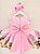 Vestido Bosque Fazendinha Rosa Festa Luxo - Imagem 2