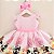 Vestido Bosque Fazendinha Rosa Festa Luxo - Imagem 1