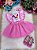 Romper Rosa Coelhinho Vestido Princesa Pascoa - Imagem 4