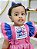 Romper Stitch e Angel Saia Com Glitter Super Luxo - Imagem 7