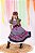 Vestido Junino Luxo Arraia do Amor Preto - Imagem 1