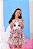 Vestido Infantil Coelhinho da Páscoa Luxo Festas - Imagem 4
