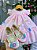 Vestido Jardim das Borboletas Baby Liz Rosa Bebe - Imagem 2