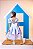 Vestido Stitch e Angel Junino Luxo Azul Bebe Marie - Imagem 10