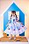 Vestido Stitch e Angel Junino Luxo Azul Bebe Marie - Imagem 9