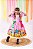 Vestido Junino Luxo Arraiá do Sorriso Rosa Infantil - Imagem 6