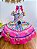 Vestido Infantil Junino Festa São João Luxo Xadrez Colorido - Imagem 1