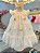 Vestido Infantil Marfim Jardim Encantado Luxo - Imagem 5