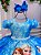 Vestido Infantil Frozen Azul Temático - Imagem 2