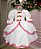 Vestido Junino Luxo Noiva/Noivinha Lacinhos Branco - Imagem 4