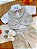 Conjunto Social Camisa Colete e Gravata Short Cinza Luxo - Imagem 4