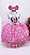 Vestido Minnie Rosa Tematicos Luxinho - Imagem 3