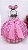 Vestido Minnie Rosa Tematicos Luxinho - Imagem 2