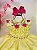Vestido Jardim Encantado Amarelo Festa Flores Luxo - Imagem 2