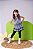 Conjunto Xadrez Infantil Quadrilha Junino Azul Bebe - Imagem 1