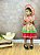 Vestido Infantil Junino Xadrez Vermelho Festa de São João - Imagem 4