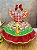 Vestido Infantil Junino Xadrez Vermelho Festa de São João - Imagem 7