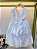 Vestido Infantil Branco Renda Realeza Daminhas Festas - Imagem 3