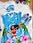 Vestido Infantil Trapézio da Moana Azul Manga Flu-Flu - Imagem 2