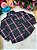 Camisa Junina Infantil Xadrez Cinza Flanela Flanelada - Acessório para Festa de São João - Imagem 2